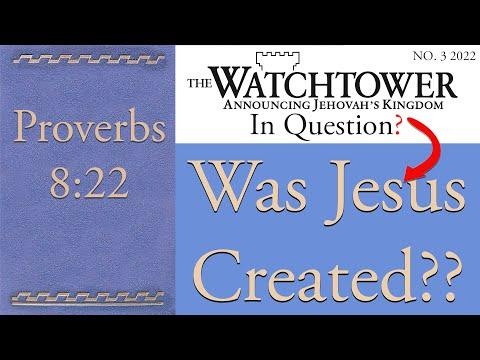 Proverbs 8:22 Was Jesus Created?  The Watchtower In Question  - #3 David Bercot