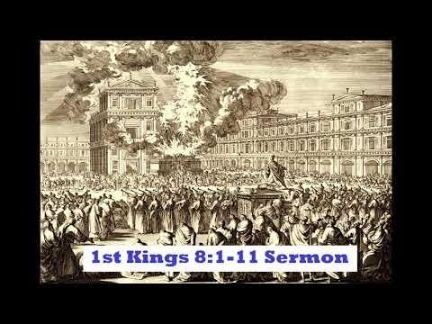 1st Kings 8:1-11 Sermon by the Revd Karl Przywala