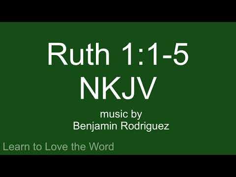 Bible Music: Ruth 1:1-5 Elimelech's Family Goes to Moab