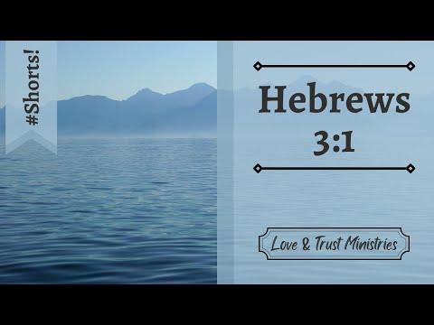 Fix Your Eyes on Jesus! | Hebrews 3:1 | July 8th | Rise and Shine Shorts