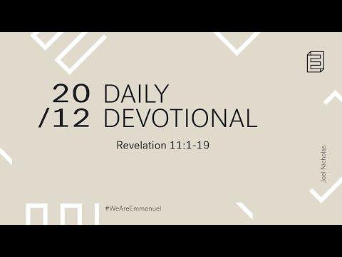 Daily Devotional with Joel Nicholas // Revelation 11:1-19