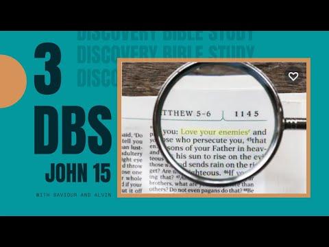 Discovery Bible Study Series  --  Episode 3  --  John 15:11-17