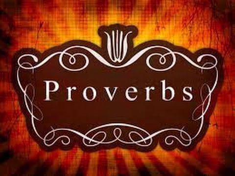 Proverbs 1:1-33