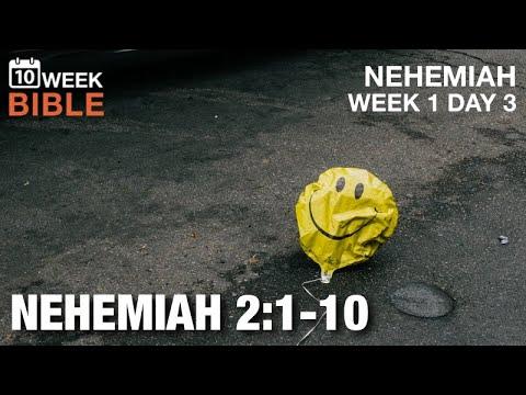 Why So Sad? | Nehemiah 2:1-10 | Week 1 Day 3 Study of Nehemiah