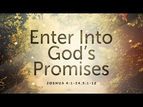 Joshua 4:1-24,5:1-12 | Enter Into God's Promises | Jean Marais