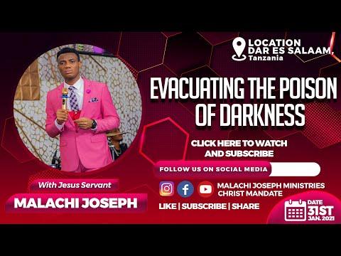 MESSAGE TITLE: EVACUATING THE POISON OF DARKNESS (JOB 6:4)