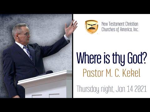 Where Is Thy God? - Exodus 3:11-15 - Senior Pastor Michael Kekel