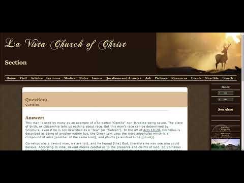 CORNELIUS - "OF ANOTHER NATION" EXPLAINED - ACTS 10:28