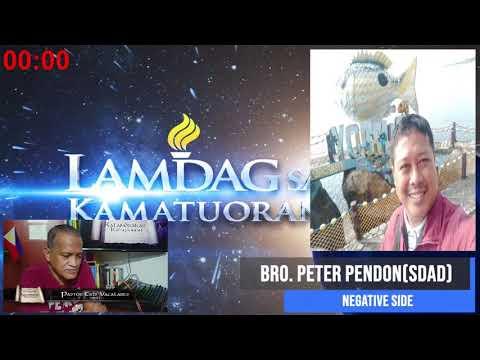Debate: Is sunday mentioned in Revelation 1:10? Jay Carlo Badinas(CFD) vs. Peter Pendon(SDAD)