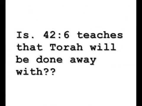 Isaiah 42:6 - God Will Replace Israel-Covenant With Islam / Christianity?