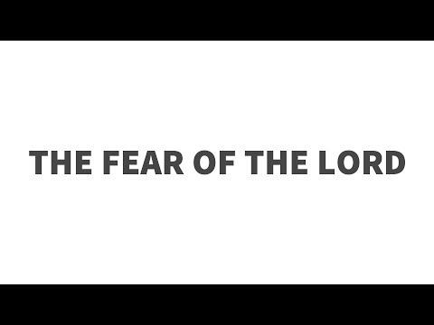 Proverbs 8:13 | The Fear of The Lord
