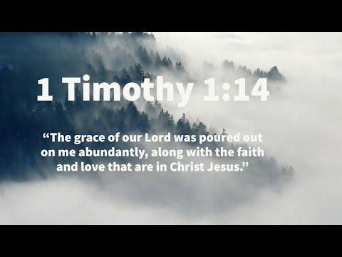 Men Bible Study - 1 timothy 1:14