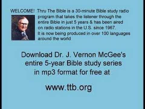 Bible Study, J Vernon McGee - Romans 1:21-23 #9