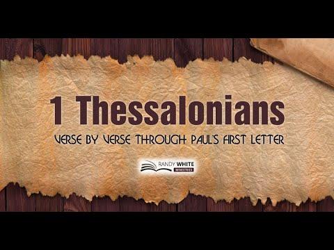 1 Thessalonians Session 4 1 Thessalonians 2:4-12