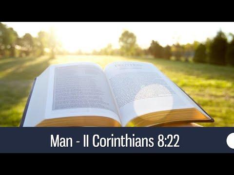 Man - II Corinthians 8:22