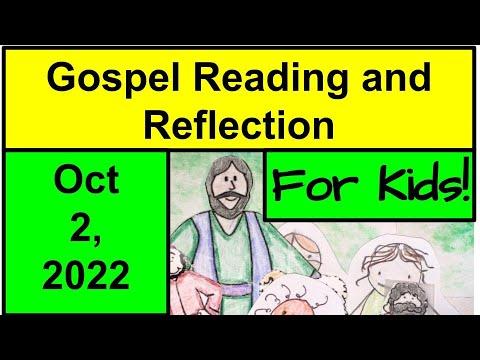 Gospel Reading and Reflection for Kids - October 2, 2022 - Luke 17:5-10