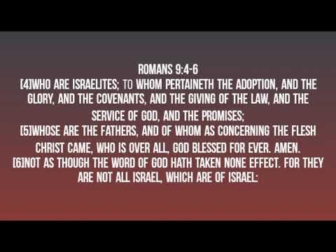 Study on Romans 9:1-16, God's Election of true Israelites (Ashengba Israel Machasing)