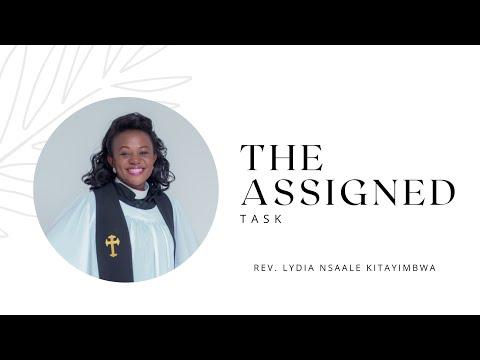 The Assigned Task (John 9:1-5) by Rev  Lydia Nsaale Kitayimbwa Online Church of Uganda