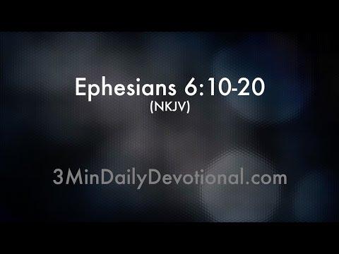 Ephesians 6:10-20 (3minDailyDevotional) (#034)