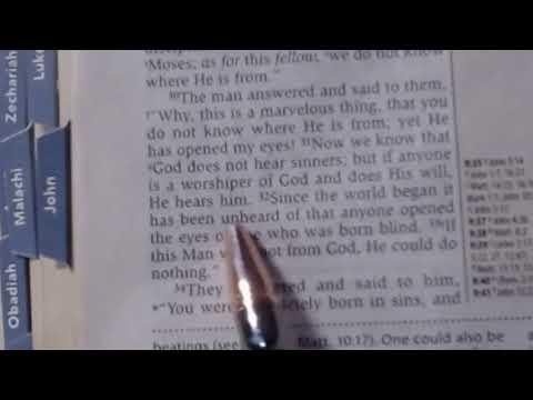 John 9:1-34 (NKJV) - 6-23-2021 - Jarrin Jackson