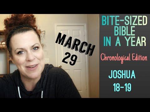 Bite-Sized Bible in a Year: Joshua 20 and 1 Chronicles 6:52-81