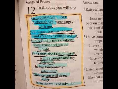 Isaiah 12:1-3|Bible Verse
