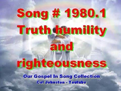 #1980.1- Truth Humility And Righteousness - (Psalm 45:1-7)
