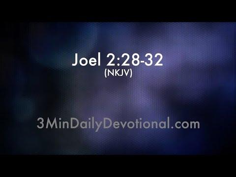 Joel 2:28-32 (3minDailyDevotional) (#049)