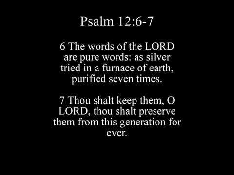 Psalm 12:6-7 Song (KJV Bible Memorization)