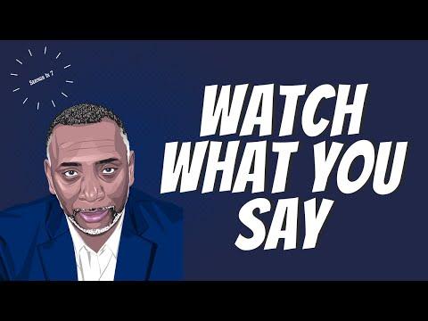 Watch What You Say | Genesis 38:24-26