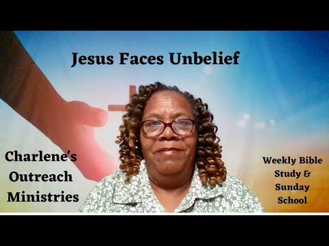 Jesus Faces Unbelief. John 12: 37-40. Saturday's, Daily Bible Study.