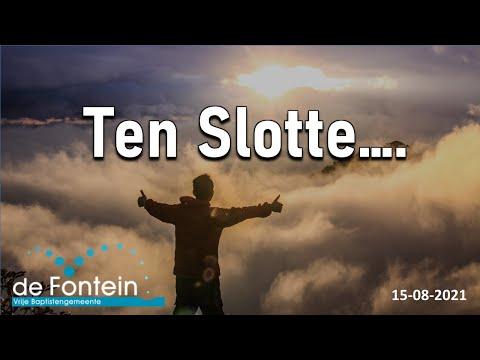 Ten Slotte | Job 19: 25-27 | Joop Strietman | 15-08-2021 | Preek - Kerkdienst