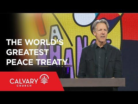 The World’s Greatest Peace Treaty - Colossians 1:19-23 - Skip Heitzig
