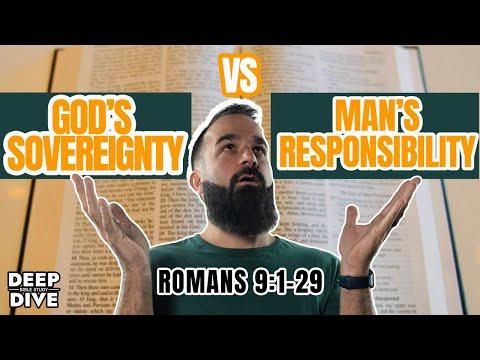 Deep Dive Bible Study | Romans 9: 1-29 Verse explained -God's Sovereignty vs Man’s Responsibility