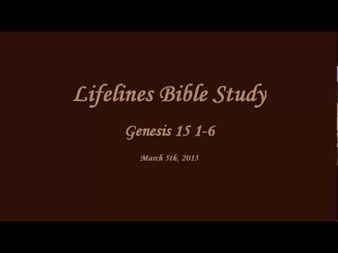 Genesis 15:1-6 Bible Study 3-5-13