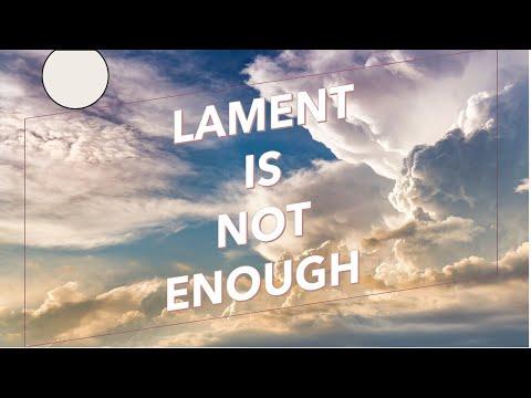 Lament Is Not Enough|2 Chronicles 12:1-12|Online Worship Service For June 6 2021