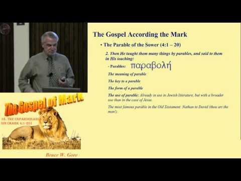 18. The Parable of the Sower (Mark 4:1-20)