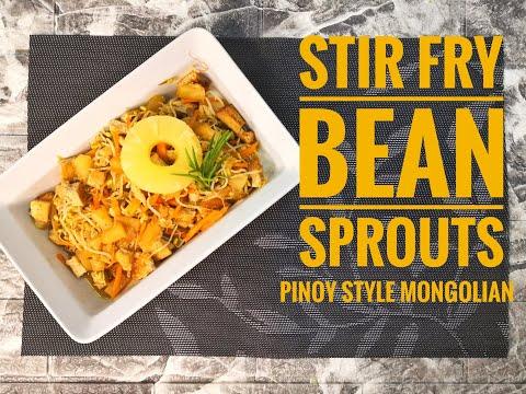 Pinoy Style Stir Fry Bean Sprout | Monggolian Pinoy | Isaiah 61:11