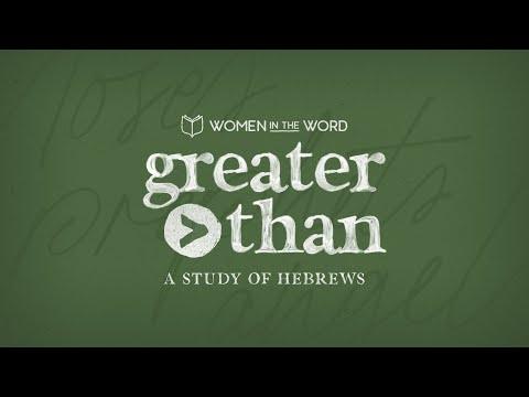 Greater Than | Jesus Alone!: Hebrews 1:1-14 | Week 1 | Lecture