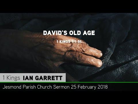 1 Kings 1:1-51 - David's Old Age - Sermon - Jesmond Parish Church - Clayton TV