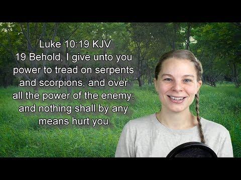 Luke 10:19 KJV - Authority & Power, Words of Christ - Scripture Songs
