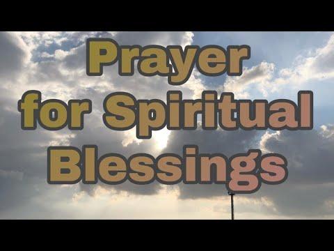 Prayer for Spiritual Blessings Ephesians 1:16-23