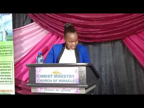 CMCM, (Matthew 15:29-35) uJesu uhawukela isixuku. sermon by Mbali Mbanjwa.