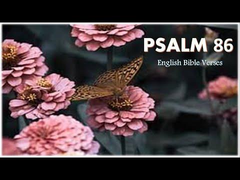 Psalm 86 : 1-17 ,  English Bible Verses
