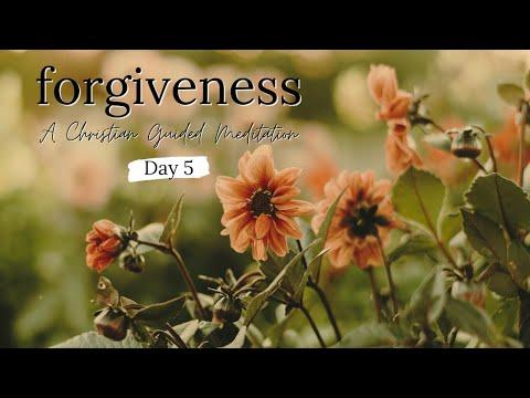 Forgiveness- Day 5 // A Guided Christian Meditation // The Joy Found in Forgiveness // Psalm 32:1-2