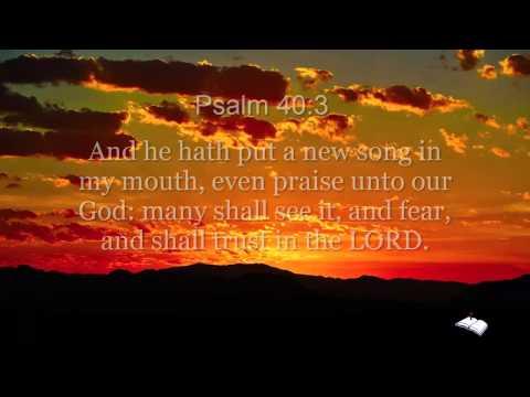 Abigail Miller Scripture Song Psalm 40:3 KJV Text