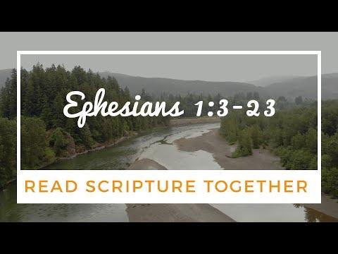 Read Scripture Together | Ephesians 1-3:23