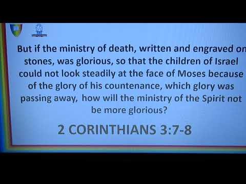 2 CORINTHIANS 3:7-8