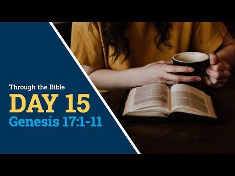 DAY 15 -- Genesis 17:1-11 -- Through the Bible, 365 Daily Scripture Meditations, reading God's Word