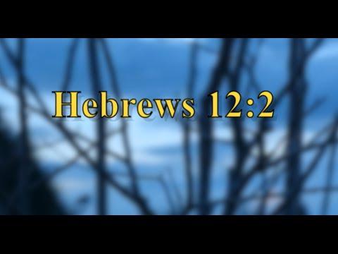 Daily Bible Verse - Hebrews 12:2 "Let us Fix Our Eyes on Jesus"